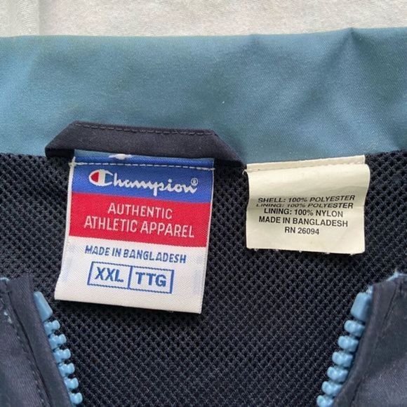 Champion Windbreaker Size XXL Jacket - Picture 3 of 4